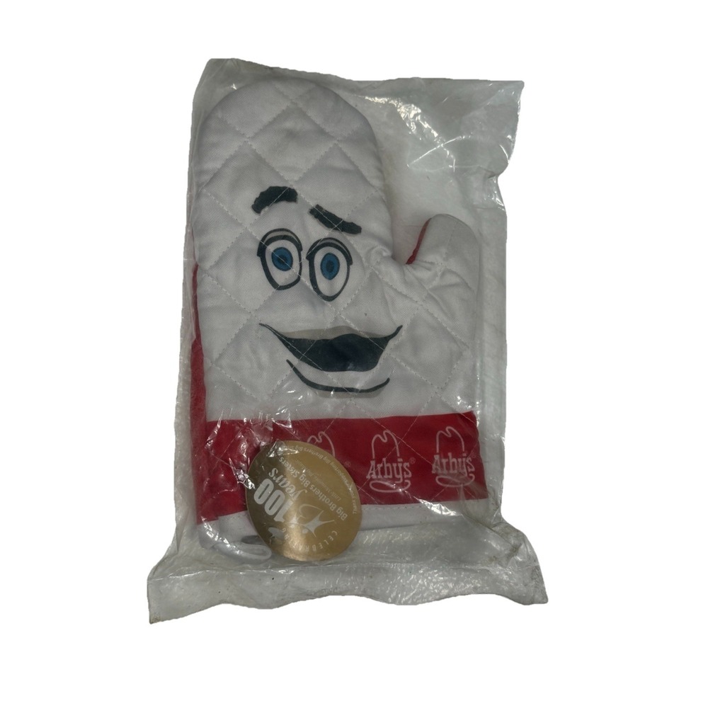 Arby's 2004 Oven Mitt Mascot Cartoon Promotion Big Brother NEW WITH TAG